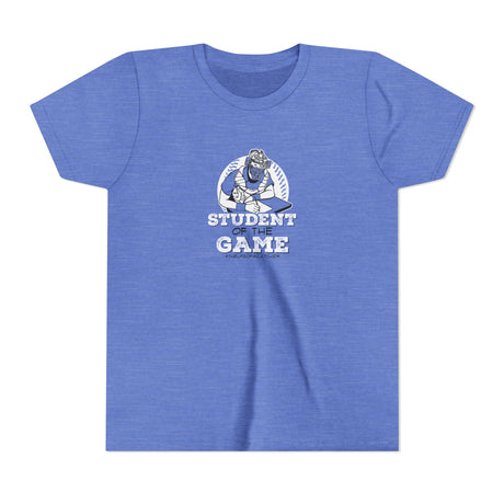 Student Of The Game Youth T-Shirt blue