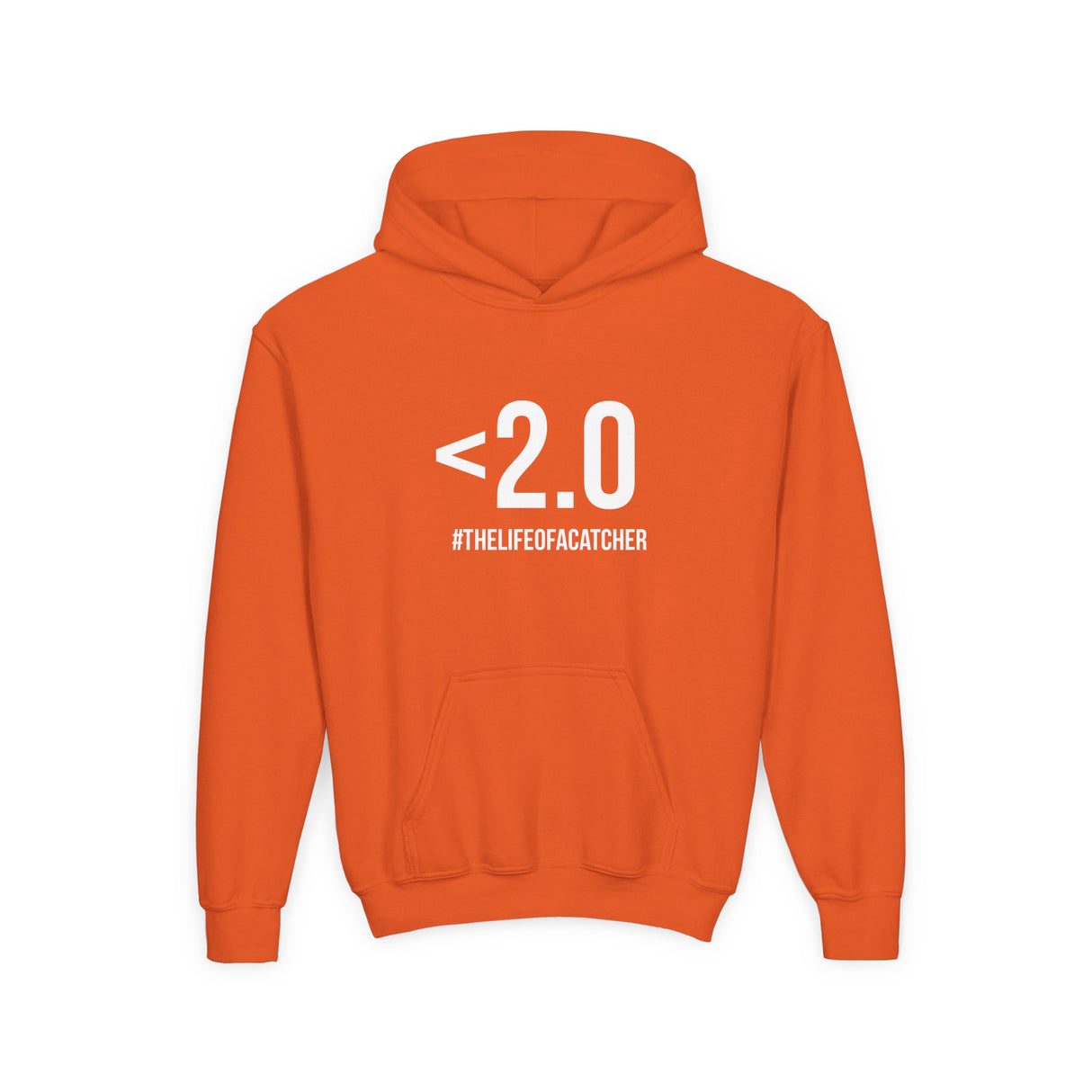 Drop Your Pop 2.0 Youth Hoodie Orange