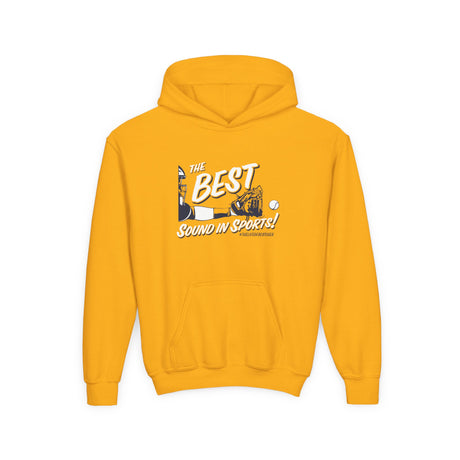 The Best Sound In Sports Youth Hoodie gold