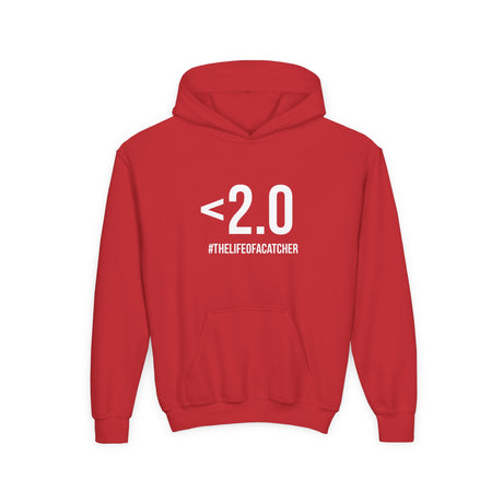 Drop Your Pop 2.0 Youth Hoodie Red