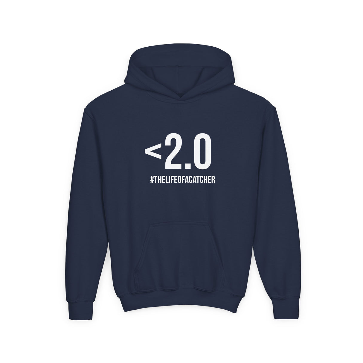Drop Your Pop 2.0 Youth Hoodie Navy Blue