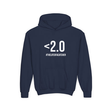 Drop Your Pop 2.0 Youth Hoodie Navy Blue