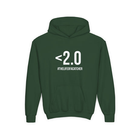 Drop Your Pop 2.0 Youth Hoodie Forest Green