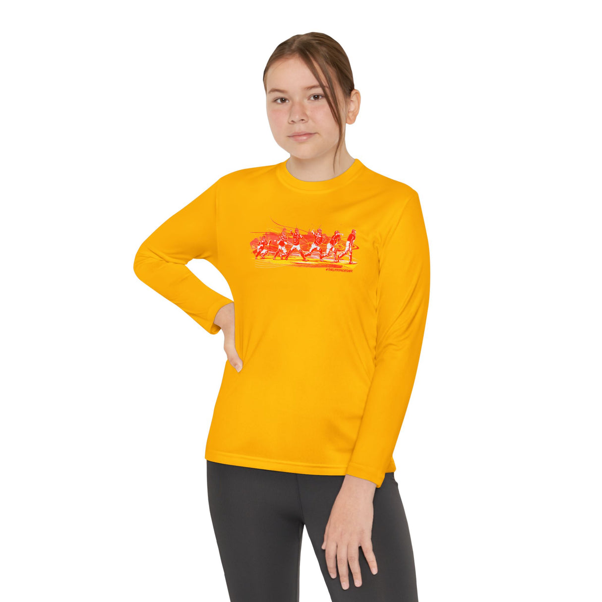 Flash Youth Long Sleeve T-Shirt girl