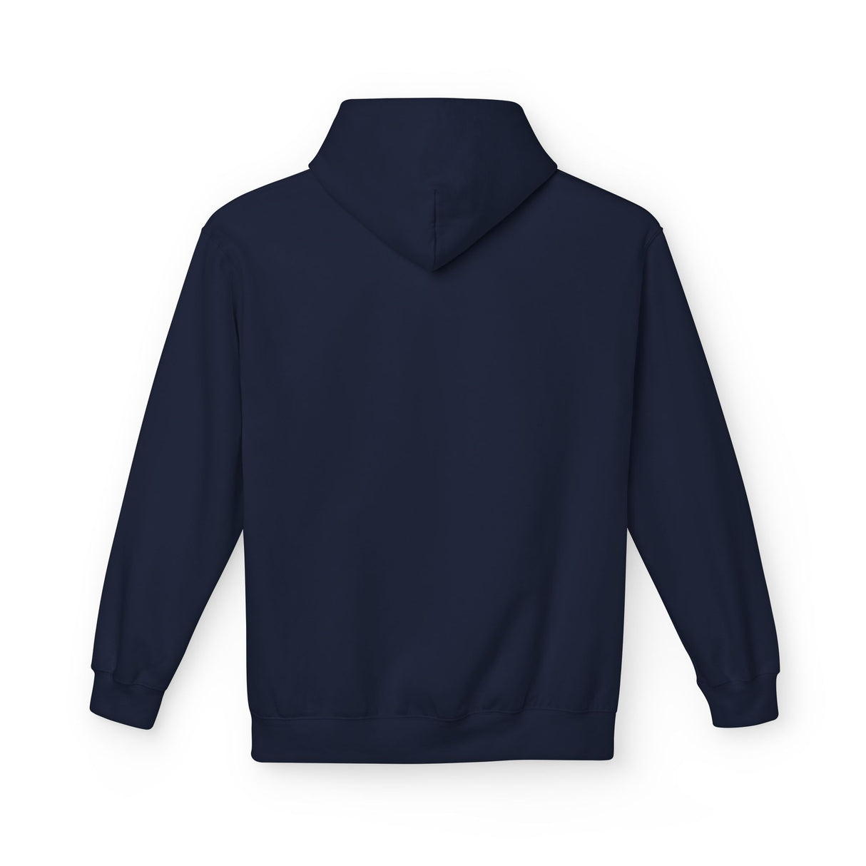 American Flag Catcher Unisex Hoodie - Navy Back