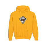 The Catching Guy Logo Mask Youth Hoodie yellow