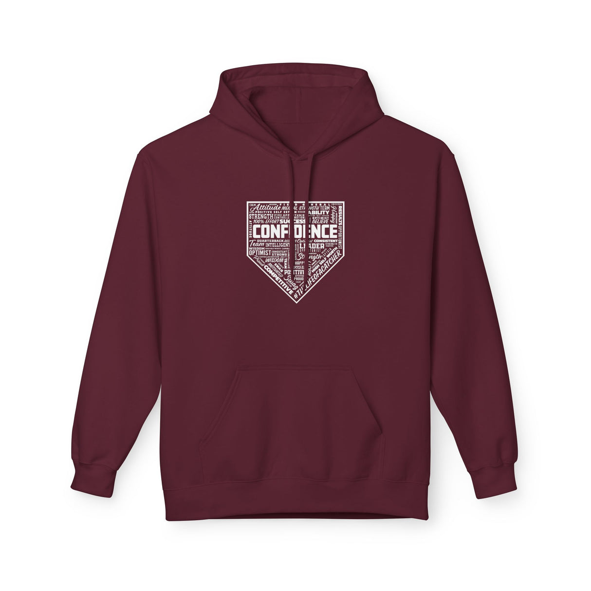 Confidence Unisex Hoodie - Cardinal