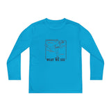 What We See Youth Long Sleeve T-Shirt Atomic Blue