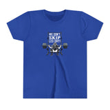 We Don't Skip Leg Day Youth T-Shirt - Royal