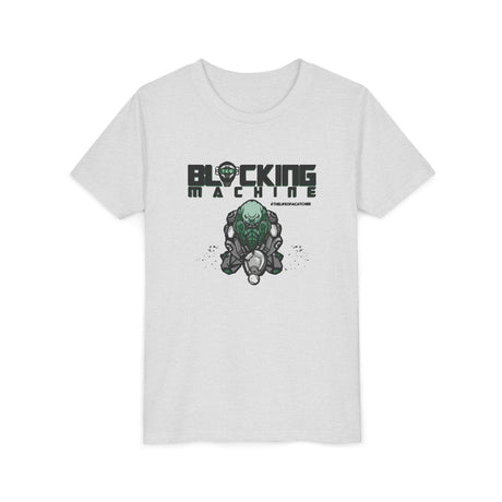 Blocking Machine Youth T-Shirt - Sport Grey Front