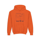 What We See Youth Hoodie Orange