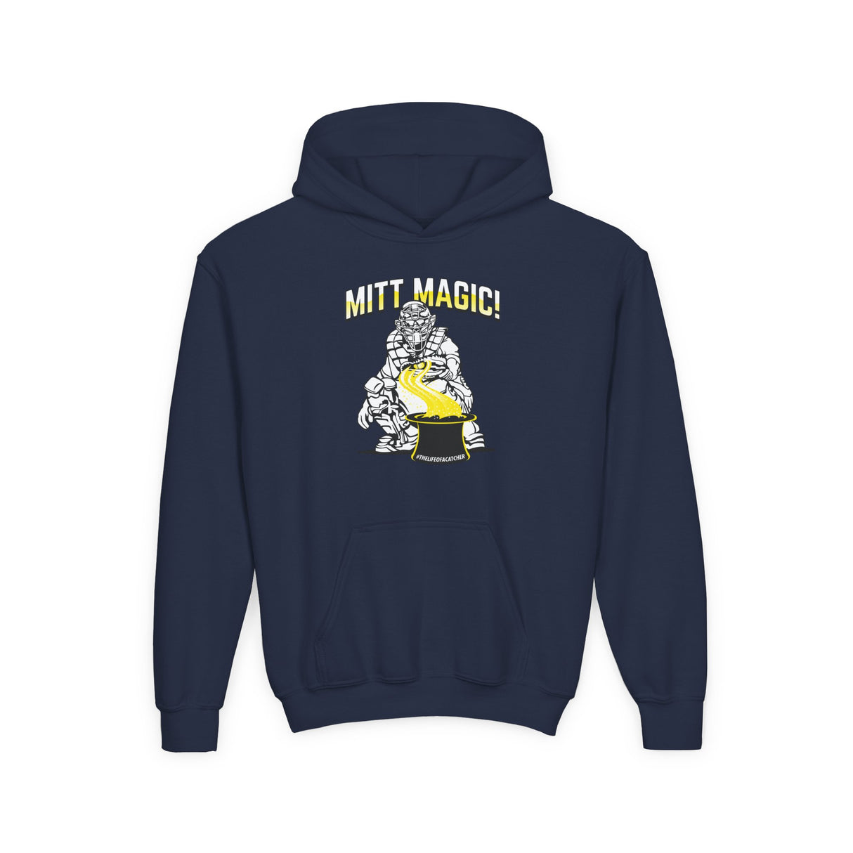 Mitt Magic Youth Hoodie Navy