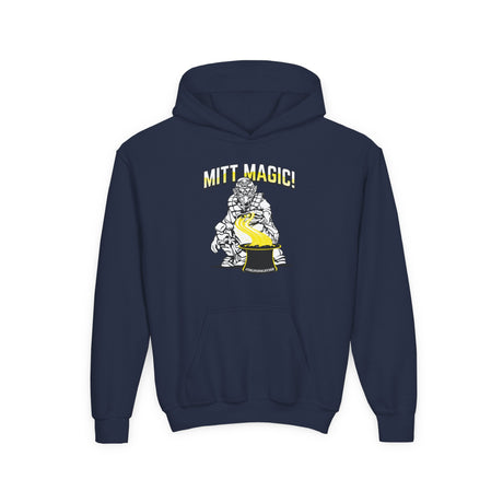 Mitt Magic Youth Hoodie Navy