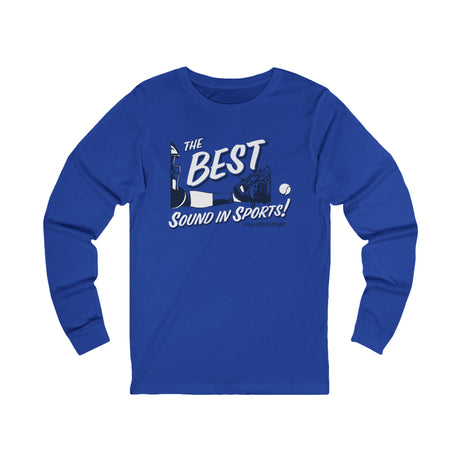 The Best Sound In Sports Unisex Jersey Long Sleeve Tee royal