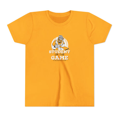 Student Of The Game Youth T-Shirt yellow