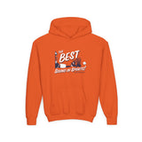 The Best Sound In Sports Youth Hoodie orange