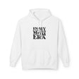 In My Catcher Mom Era Unisex Hoodie - White Front