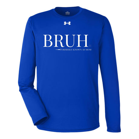 BRUH Under Armour® Team Tech Long Sleeve T-Shirt - Royal