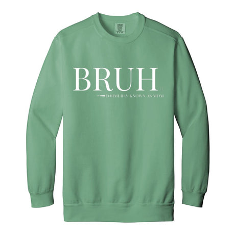 BRUH Unisex Crewneck Sweatshirt - Light Green