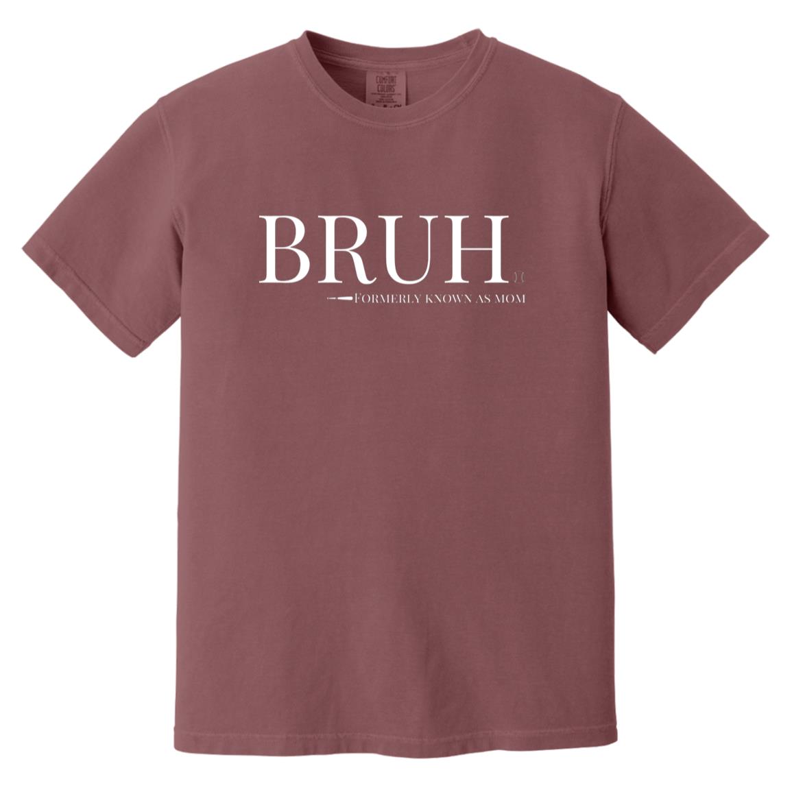 BRUH Unisex Heavyweight T-Shirt -Berry