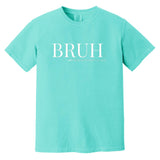 BRUH Unisex Heavyweight T-Shirt - Blue Lagoon