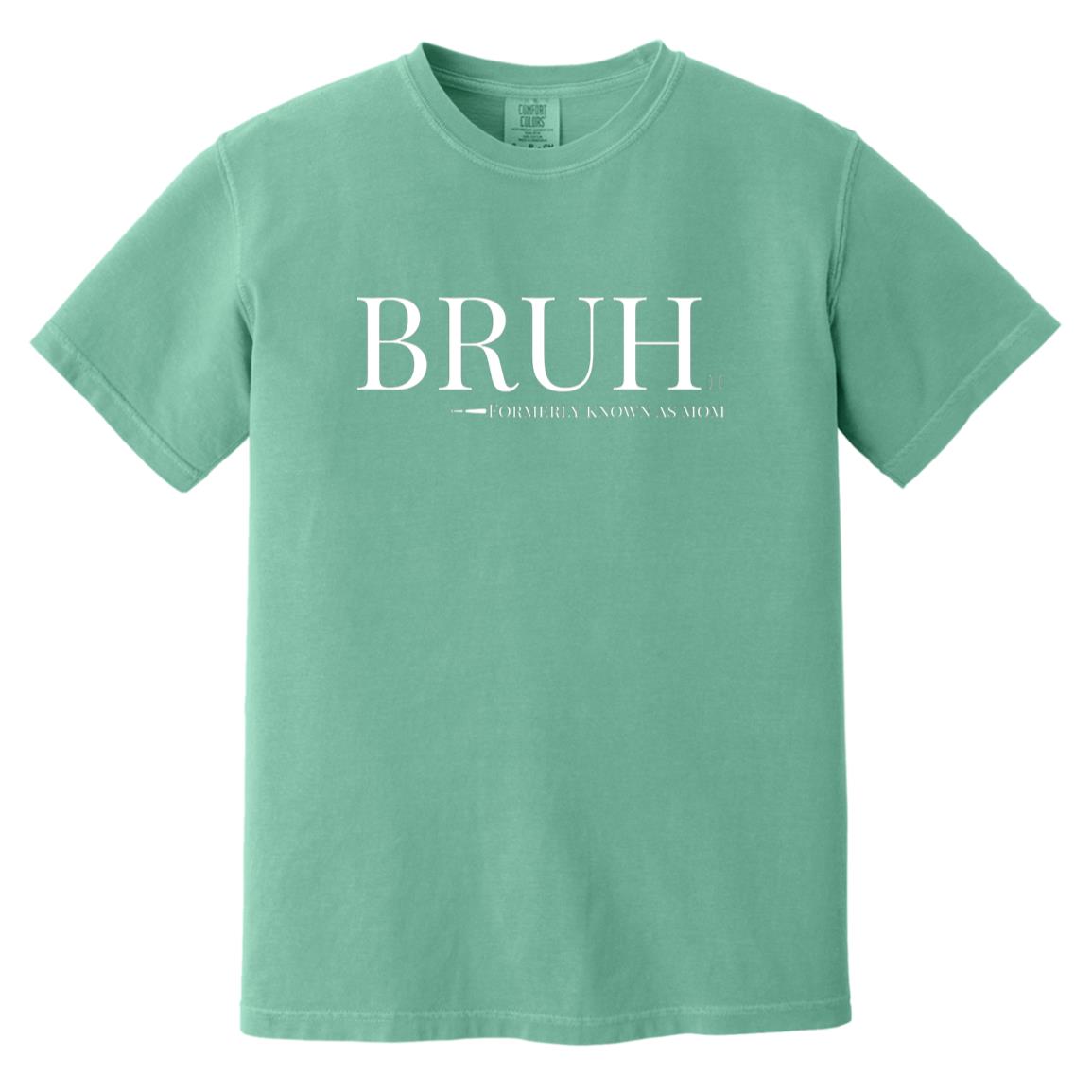 BRUH Unisex Heavyweight T-Shirt - Seafoam