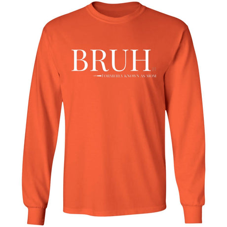 BRUH Unisex Long Sleeve T-Shirt - Orange