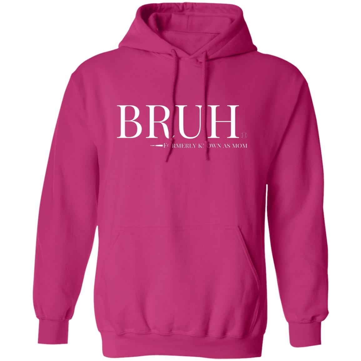 BRUH Unisex Pullover Hoodie - Heliconia