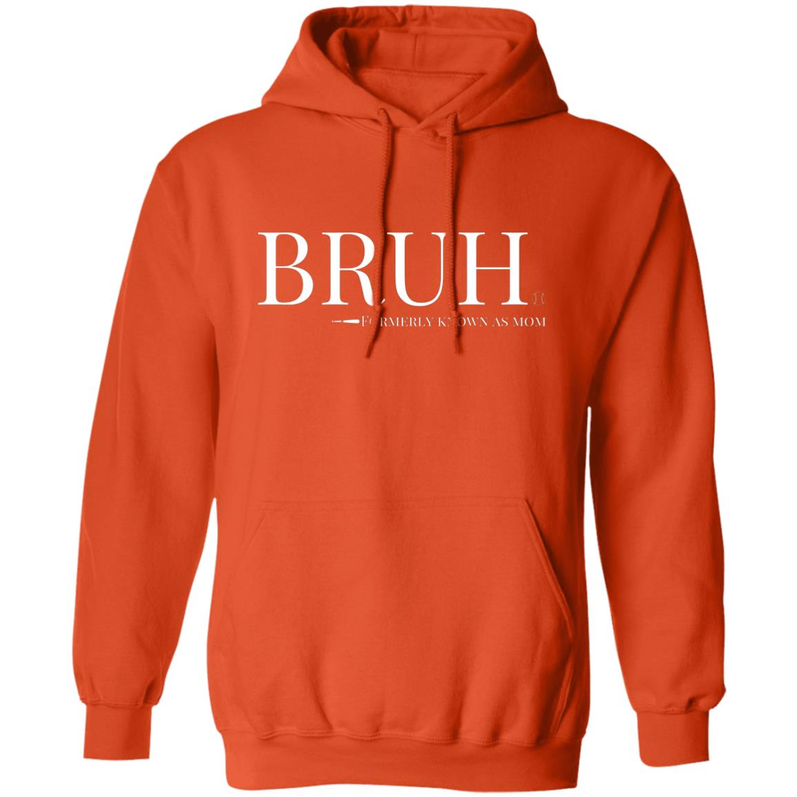 BRUH Unisex Pullover Hoodie - Orange