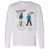 Best Friends - Adult Long Sleeve T-Shirt - White