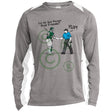 Best Friends - Colorblock Performance Long Sleeve Tee - Vintage Heather/White