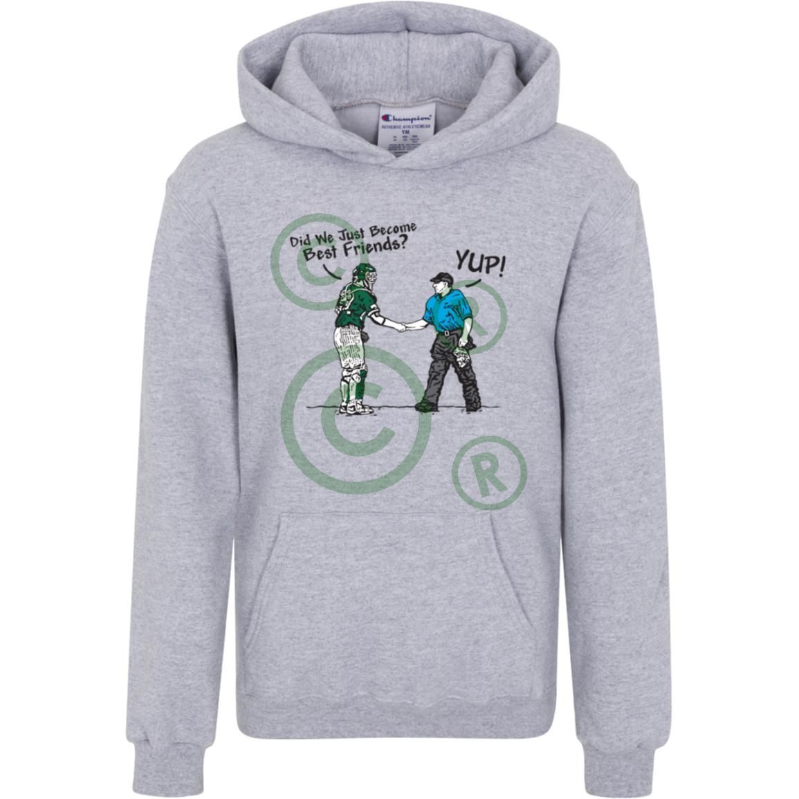 Best Friends - Kids Pullover Hoodie - Grey