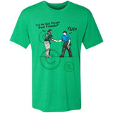 Best Friends - Men's Triblend T-Shirt - Irish Green