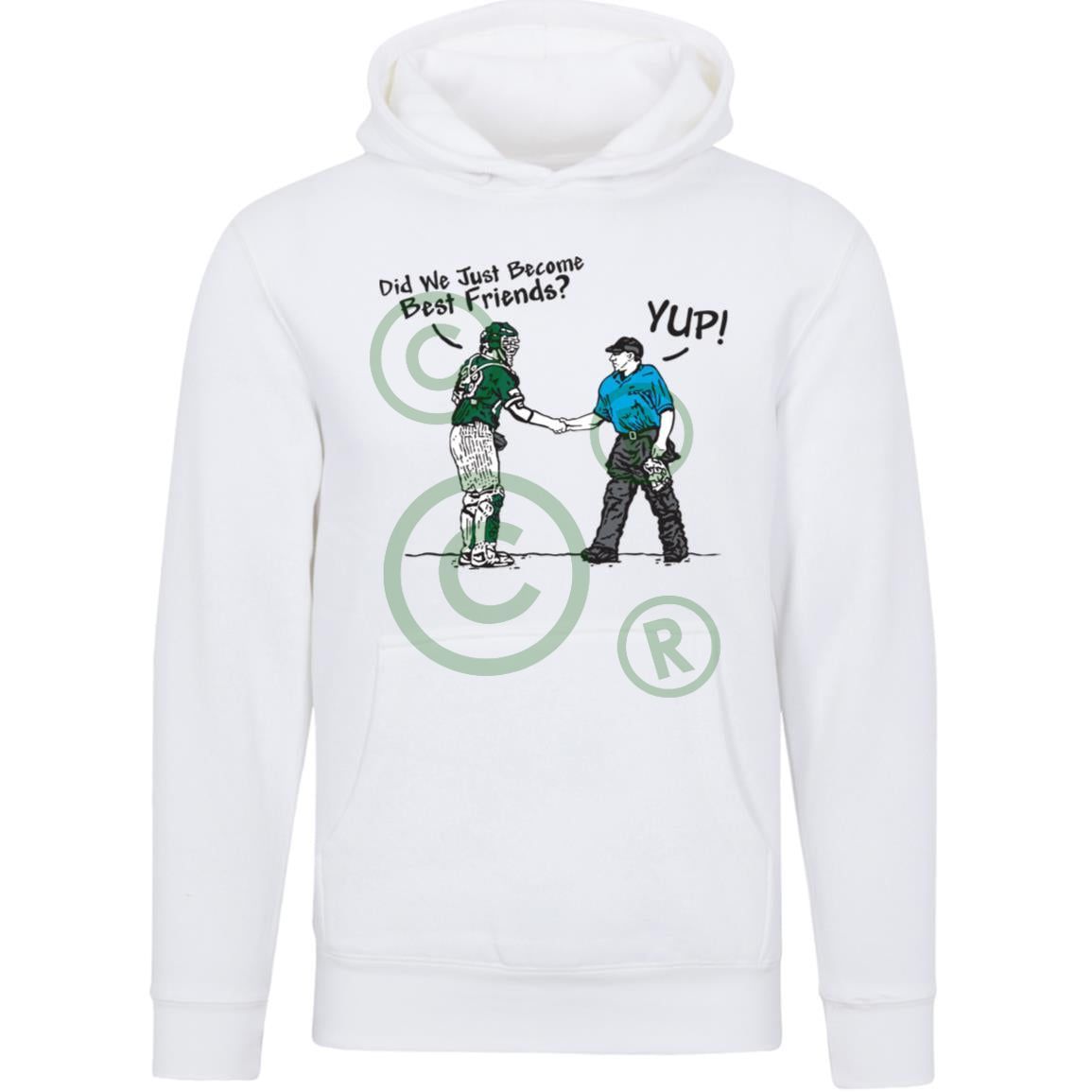 Best Friends - Premium Unisex Hoodie - White