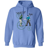 Best Friends - Unisex Pullover Hoodie - Carolina Blue