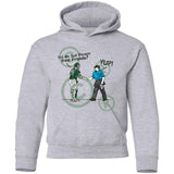 Best Friends - Youth Pullover Hoodie - Sport Grey