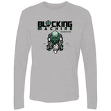 Blocking Machine Men's Premium Long Sleeve T-Shirt - Sport Grey