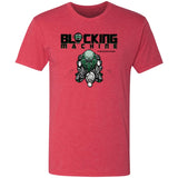 Blocking Machine Men's Triblend T-Shirt - Red