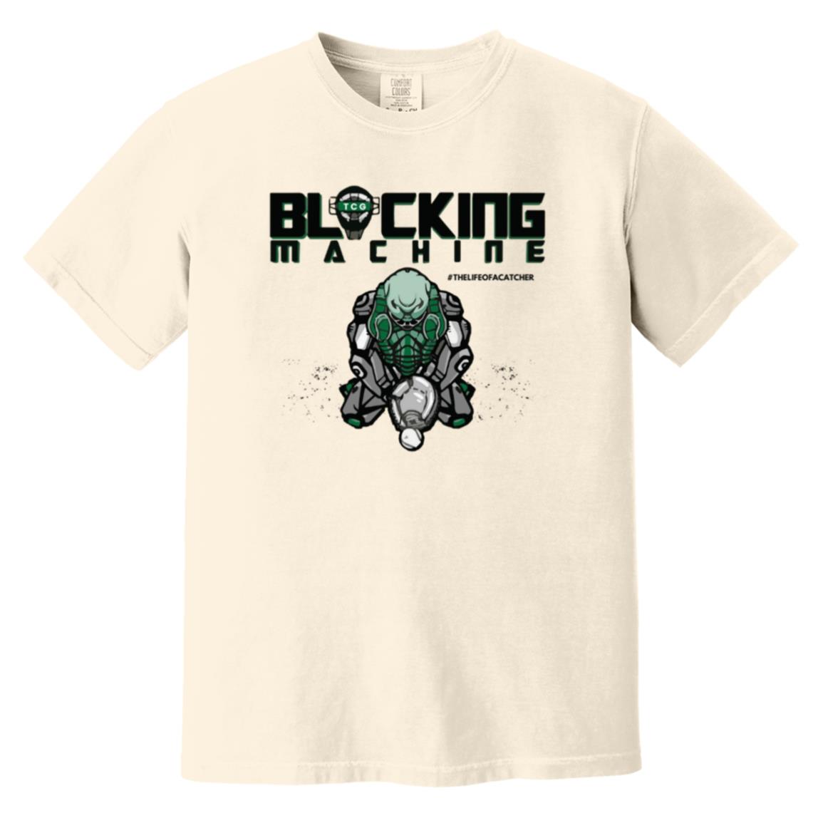 Blocking Machine Unisex Heavyweight T-Shirt - Ivory