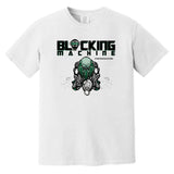 Blocking Machine Unisex Heavyweight T-Shirt - white