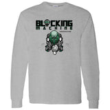 Blocking Machine Unisex Long Sleeve T-Shirt - Sport Grey