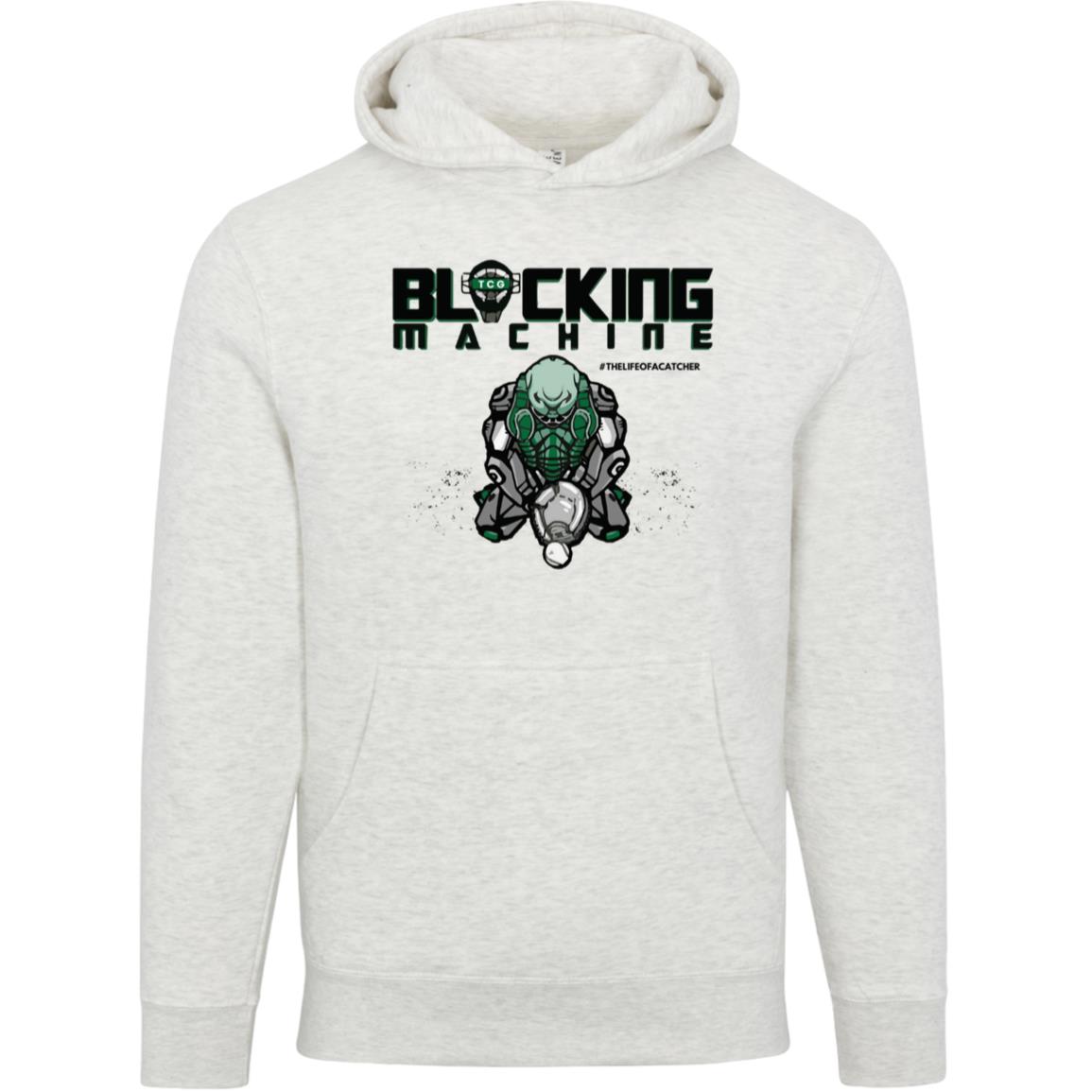 Blocking Machine Unisex Premium Hoodie - Oatmeal Heather