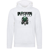 Blocking Machine Unisex Premium Hoodie - White