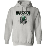 Blocking Machine Unisex Pullover Hoodie - Ash