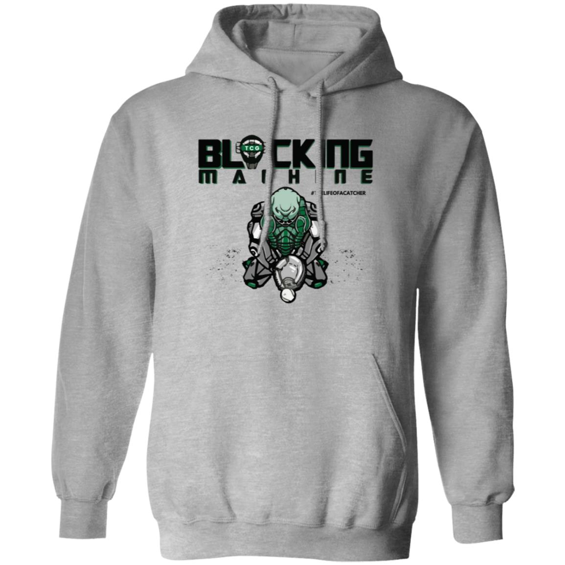 Blocking Machine Unisex Pullover Hoodie - Sport Grey