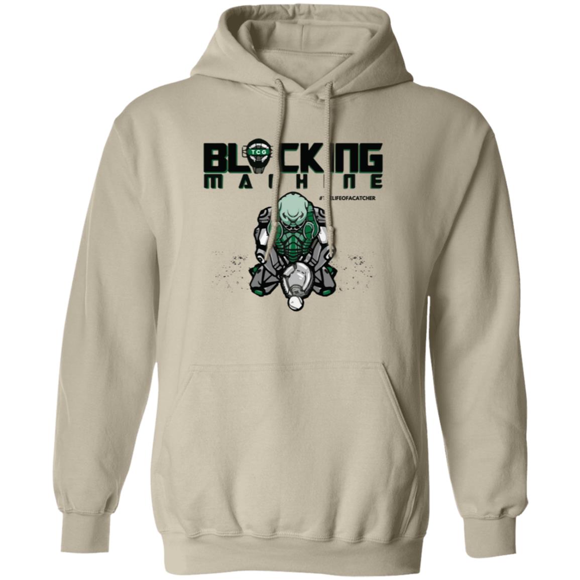 Blocking Machine Unisex Pullover Hoodie - Sand