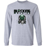 Blocking Machine Youth Long Sleeve T-Shirt - Grey