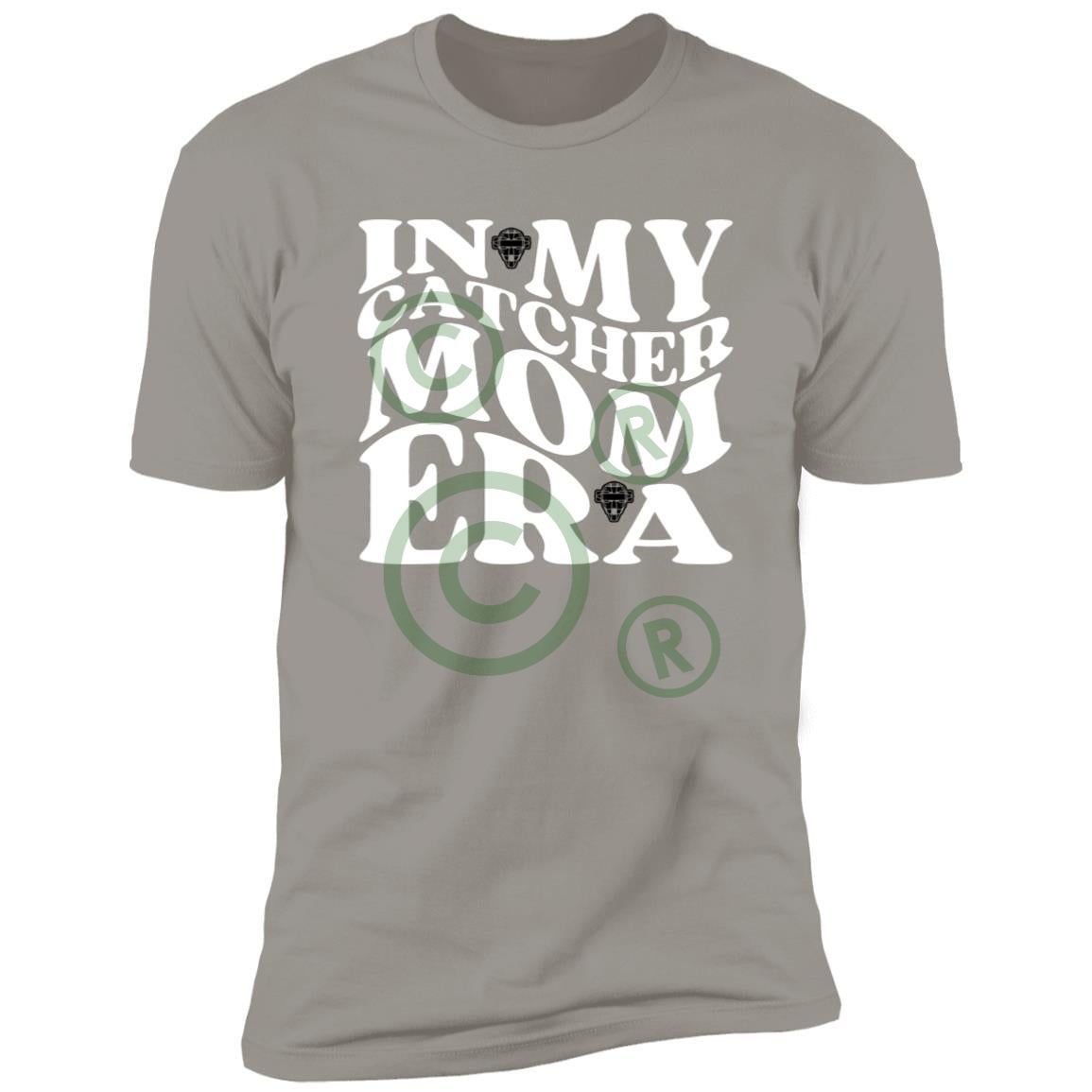 Catcher Mom Era Short Sleeve Tee grey