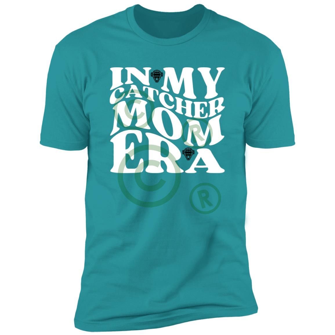 Catcher Mom Era Short Sleeve Tee teal