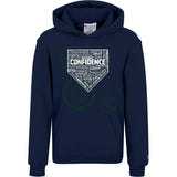 Confidence Champion® Kids Powerblend Hoodie - Navy